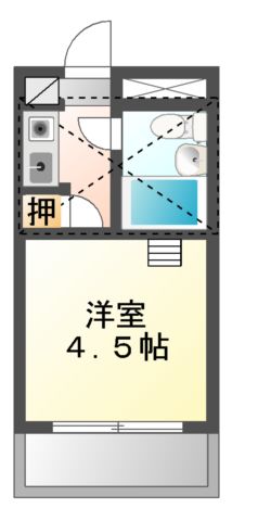 ラフィーネ千里丘の間取り