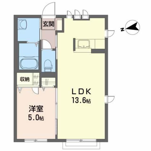 シャーメゾングレースの間取り