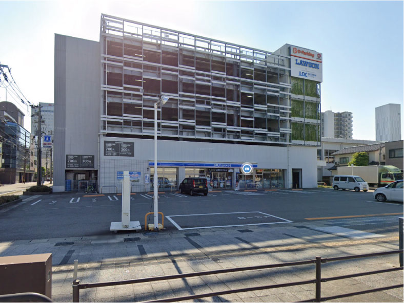 コンビニ　ローソン富山総曲輪店（コンビニ）まで300m