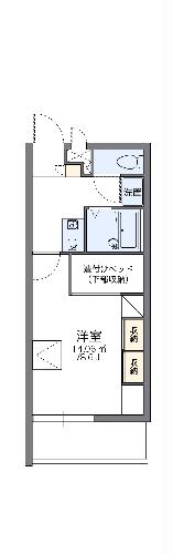 レオパレスＦＬＯＲＩＡIVの間取り