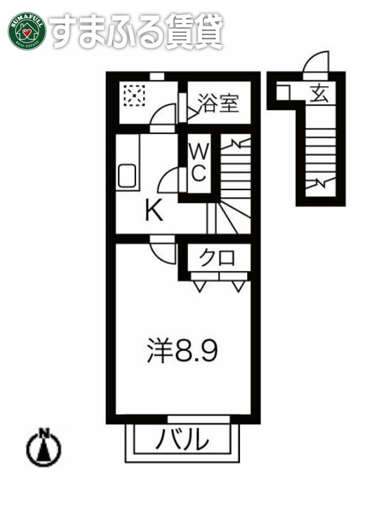 BLUE　CUBE　12の間取り