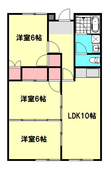 【チェリーヒルズの間取り】