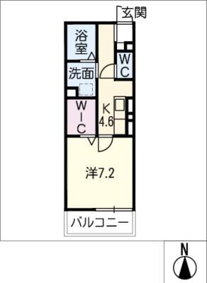 Ｒａｉｚ鳴子北の間取り