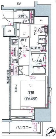 DUARES愛宕虎ノ門（デュアレス愛宕虎ノ門）の間取り