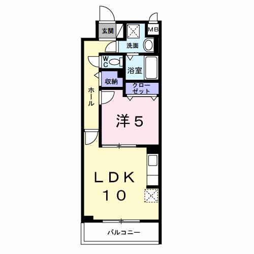 仮称；北栄３丁目マンションの間取り