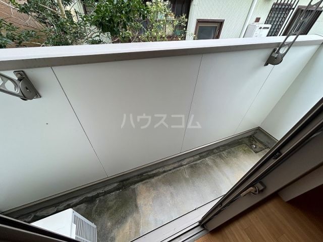 【浜松市中央区曳馬のアパートのバルコニー】