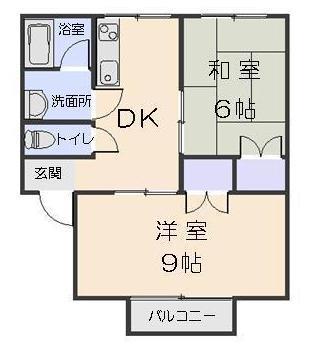 ラメールＪの間取り