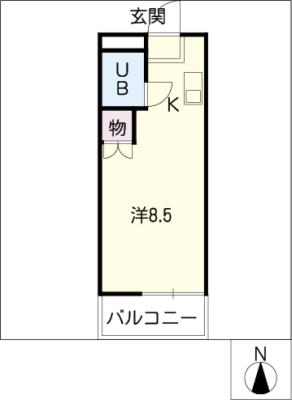 メモアール悠悠の間取り