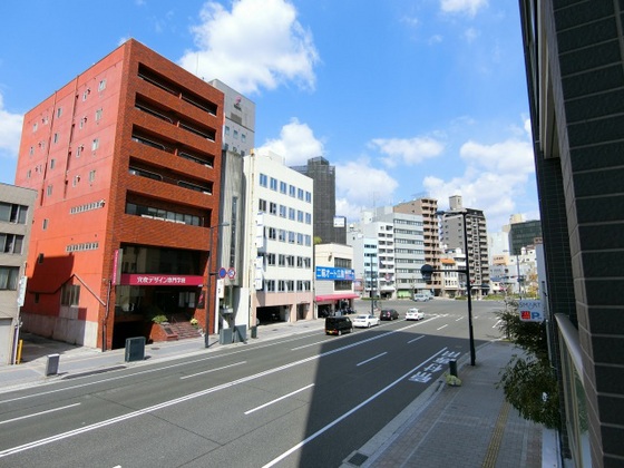 【広島市南区松川町のマンションの眺望】