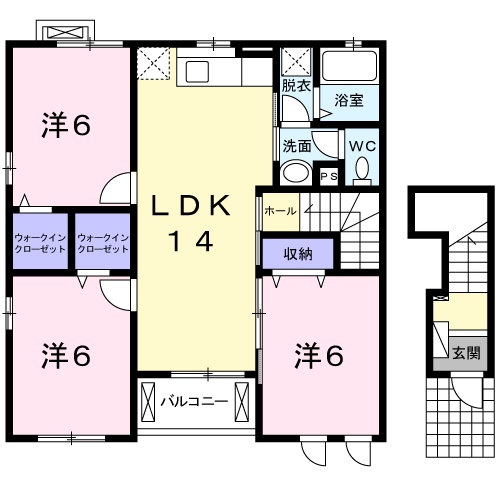 デスティニーの間取り