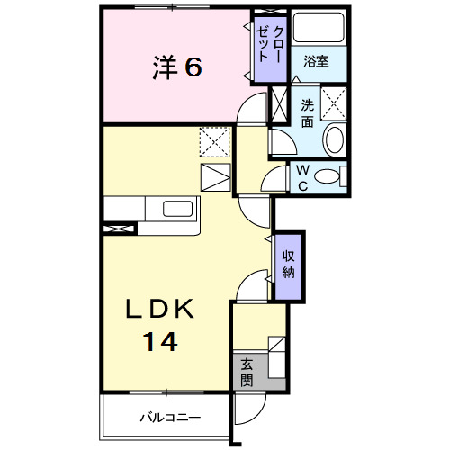 グランオリゾンの間取り