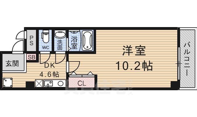 大津市長等のマンションの間取り