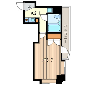 川崎市幸区塚越のマンションの間取り