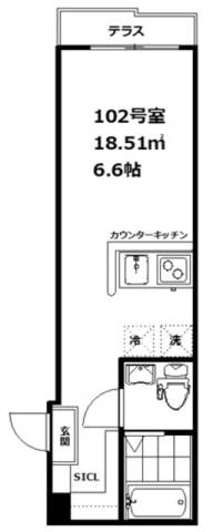 AXIA大森西の間取り