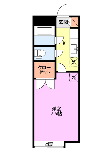 サザンコーポラス　２の間取り