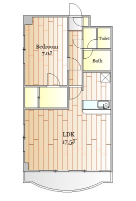 大田区西馬込のマンションの間取り