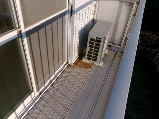 バルコニー　バルコニー※他号室の参考写真となります