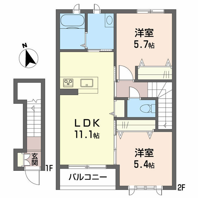 ホワイトウェイ　和の間取り