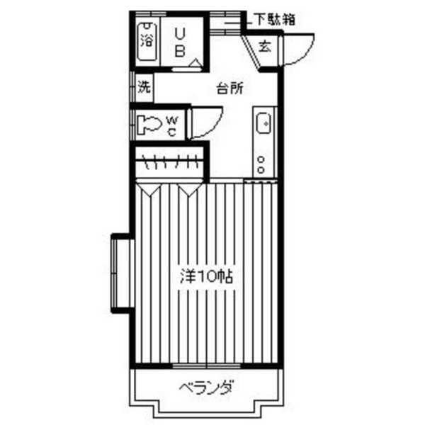 ウィンヒルズIIの間取り