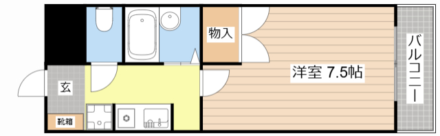 グランドールTakagaiの間取り