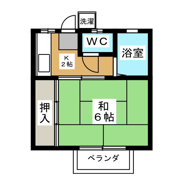 エステート栄の間取り