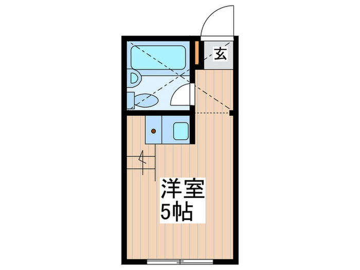 クロノス東小金井の間取り