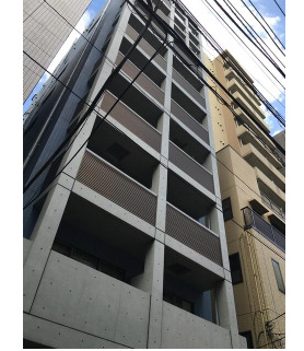 【文京区根津のマンションの建物外観】