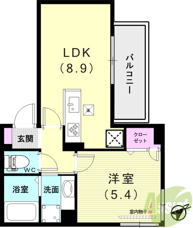 【ハレレアの間取り】