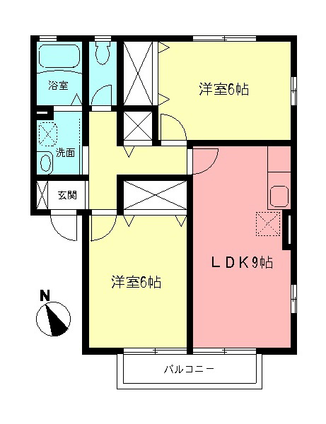 ロワールBの間取り