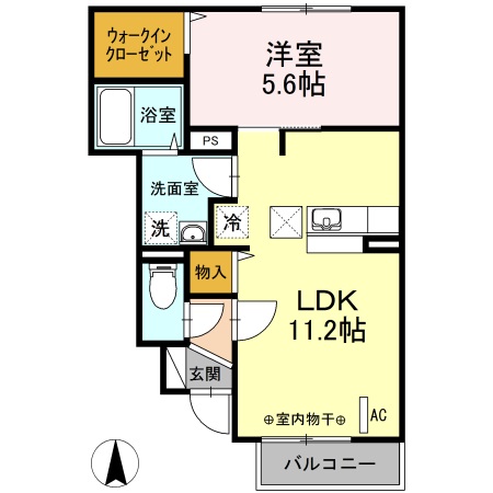 フレーズメゾンの間取り