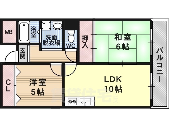 シャルマンエイトの間取り