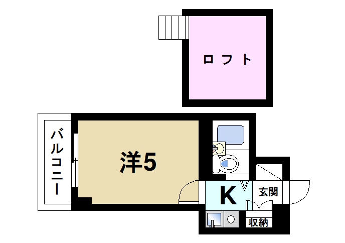 大和郡山市北郡山町のマンションの間取り