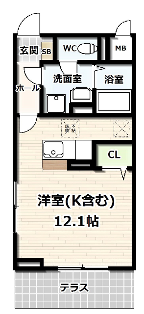 グラン　シャルムの間取り