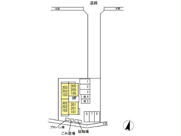 【福山市駅家町大字万能倉のアパートのその他】