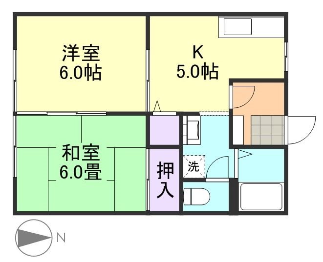 エスポワールマキの間取り