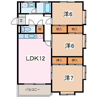 OWL HOUSEの間取り