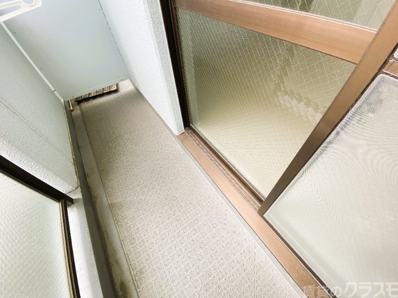 バルコニー　こちらはバルコニーです