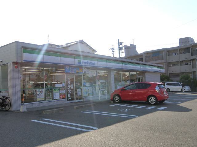 コンビニ　ファミリーマート名東平和が丘店（コンビニ）まで80m
