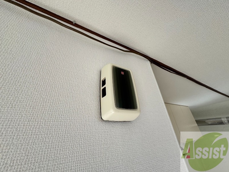 セキュリティ　来客時にはこちらのチャイムが鳴りますよ。