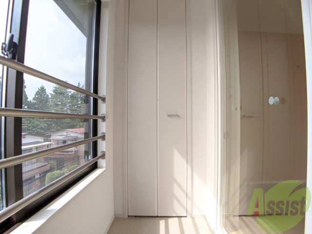 収納　収納場所です。お洋服やお荷物はこちらへどうぞ。