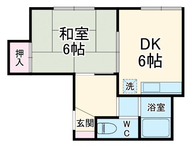 神奈川県横浜市戸塚区平戸町（マンション）の賃貸物件の間取り