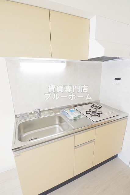 キッチン　2口コンロのシステムキッチン！