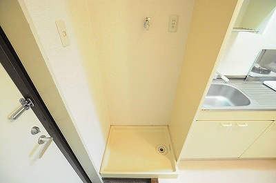 洗面設備　室内洗濯機置場