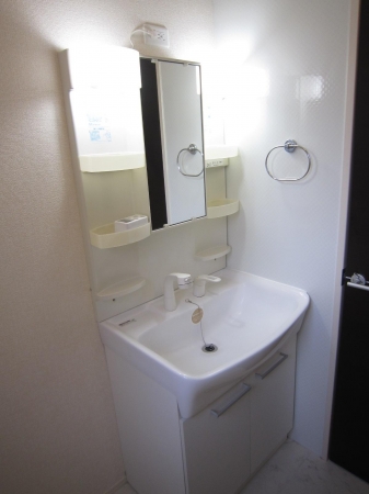 洗面設備　洗面所です