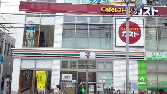 コンビニ　セブンイレブン地下鉄蒲生4丁目駅前店（コンビニ）まで169m