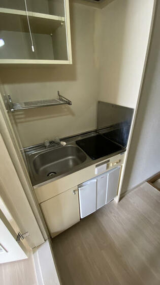 キッチン　ミニ冷蔵庫付き