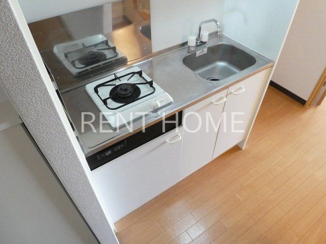 キッチン　ガスコンロ付き