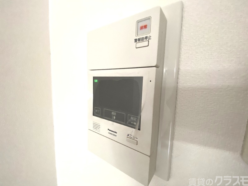 セキュリティ　顔が見えて安心モニターホン