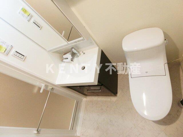 トイレ　ゆったりとした空間のトイレです