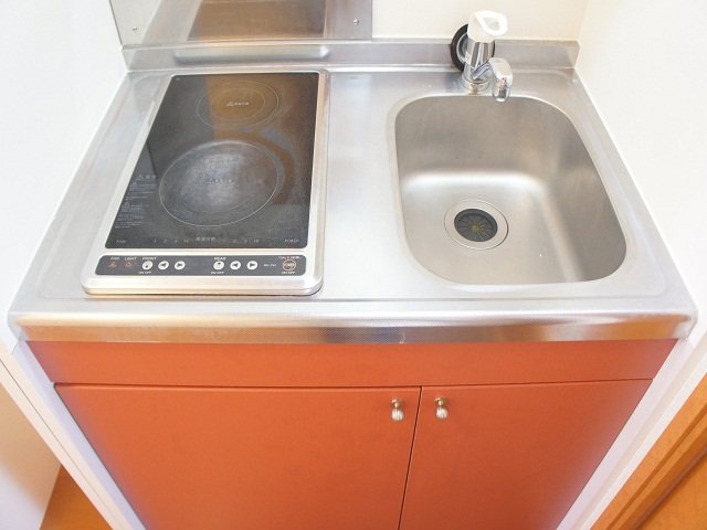 キッチン　２口電気コンロ！